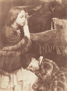 三个沉睡者索菲亚-芬利、哈里特-法尼和布朗尼，约 1845 年（照片）。1845 年（照片） 作者 大卫·奥克塔维斯·希尔