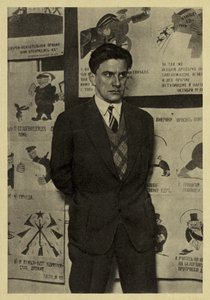 弗拉基米尔-马雅可夫斯基，俄罗斯艺术家 作者 大卫·彼得罗维奇·施特伦贝格