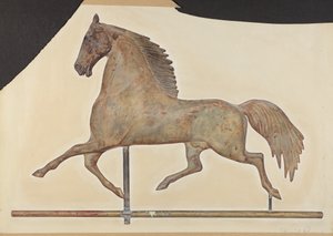 马匹风向标 作者 大卫·拉马奇