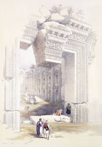 巴勒贝克（1839年5月7日，c.1842-1849） 作者 大卫·罗伯茨