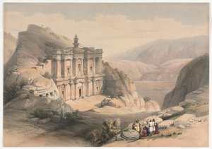 迪尔·佩特拉（Deir Petra），1839年。