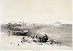 西顿（赛义德），1839年4月28日绘制于《圣地》，伦敦1849年。 作者 大卫·罗伯茨