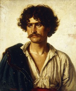 男人的肖像，1886年