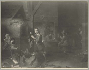 警卫室 作者 大卫·特尼尔斯（David Teniers）
