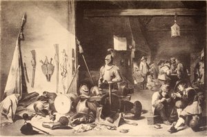 警卫室 作者 大卫·特尼尔斯（David Teniers）