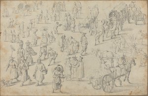市场数字的研究 作者 大卫·特尼尔斯（David Teniers）