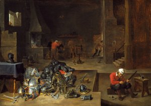 Armorer的商店 作者 大卫·特尼尔斯（David Teniers）
