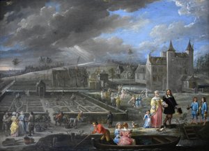 四季（春） 作者 大卫·特尼尔斯（David Teniers）