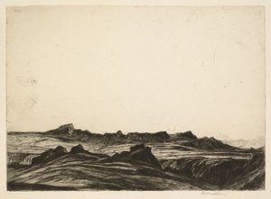 阿兰山峰 作者 戴维·杨·卡梅伦