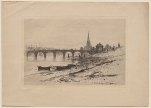 珀斯大桥 作者 西利先生和公司在“投资组合”卷中。 XX，1889 年 7 月