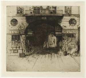 卡瓦利埃餐厅，巴黎套餐第五盘 作者 戴维·杨·卡梅伦