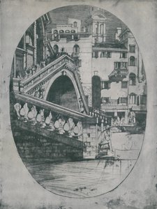 里亚托（Rialto），c1900年，1925年。 作者 戴维·杨·卡梅伦
