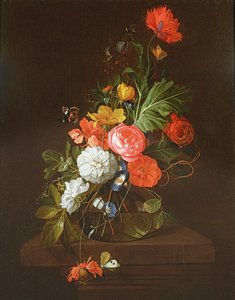 花的静物画