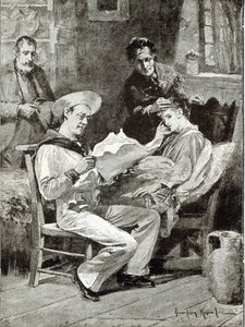 The Village Hero，来自1891年的“休闲时光” 作者 戴维森·诺尔斯