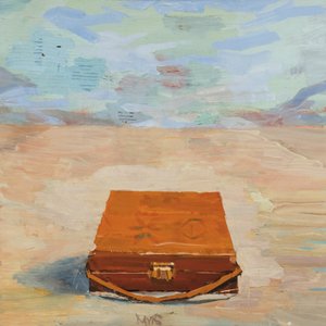 Boîte-hors-de-valise 15，2023 年（亚麻布油画）