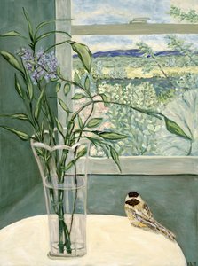 内景，2019（丙烯酸画布） 作者 黛博拉·伊芙·阿拉斯特拉