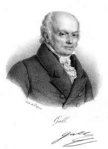 Franz Joseph Gall，德国医师和颅相学的创始人，c1820