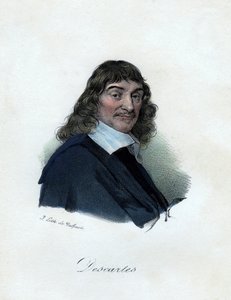 雷内·笛卡尔（Rene Descartes），法国哲学家，数学家和科学家，19世纪。