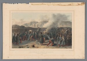 Beschieting van de Citadel, 1832 年
Batterie de brêche（使用中的炮台）（物品上的标题
Dessins faits d