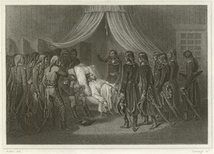 赫奇将军去世 作者 Denis Auguste Marie Raffet