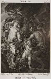 Denis-Sébastien Leroy、Chataigner 和 Langlois le jeune - 维纳斯与火神，取材于安托万-凡-戴克（Antoine van Dyck）--1802-1815 年 作者 丹尼斯·塞巴斯蒂安·勒罗伊