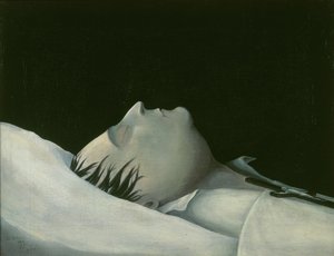 1821年拿破仑在圣赫勒拿的临终关怀中 作者 丹齐尔·O·伊贝森