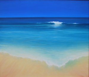 到来的浪潮，2000（布面油画）