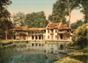 Petit Trianon公园，众议院，凡尔赛宫，1890-1900（photochrom）