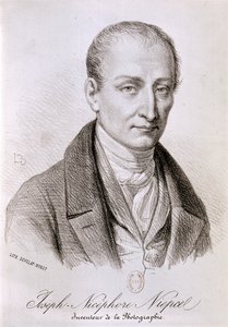 约瑟夫-尼采（Joseph Nicéphore），法国物理学家，摄影术发明者：约瑟夫-尼塞福尔-尼埃普斯肖像 作者 