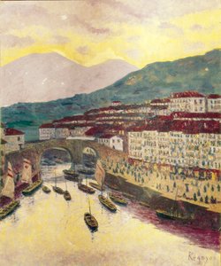 LLegada de pescadores a Ondarroa