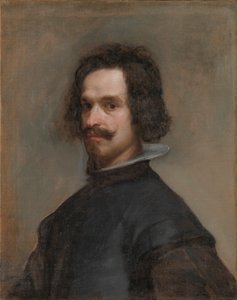 一个男人的肖像，约1630-35年（布面油画） 作者 迭戈委拉斯开兹