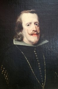 西班牙腓力四世的肖像》，约1656-1660年 作者 迭戈·贝拉斯克斯