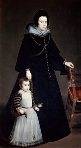 Dona Antonia Ifenarrietta和她的儿子，1631年 作者 迭戈委拉斯开兹