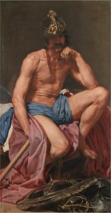 火星，约1638年。 作者 迭戈委拉斯开兹