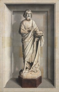 施洗者圣约翰 作者 Dieric Bouts