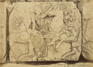 [雅典 - 雕塑碎片，帕台农神庙门楣］ 作者 迪米特里奥斯·康斯坦丁