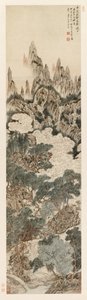 1614年，天上城堡山顶的朝阳。