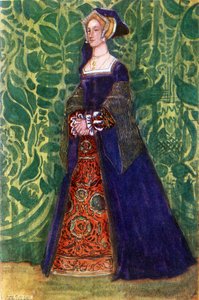 亨利八世统治时期的女人服装（1509-1547） 作者 迪翁·克莱顿·卡尔斯洛普