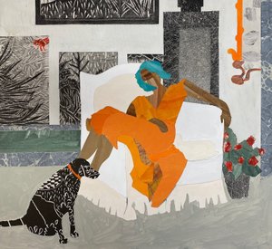 是时候出去走走了吗？拼贴画 作者 