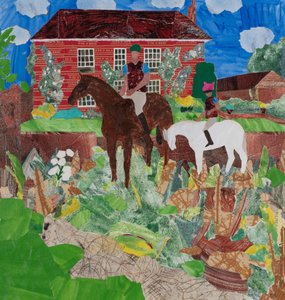 2021 年（拼贴画） 作者 