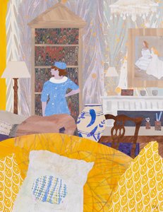 我要出去吗（拼贴画） 作者 