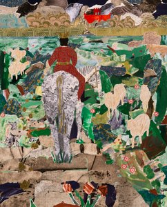 大宪章的开端（拼贴画） 作者 