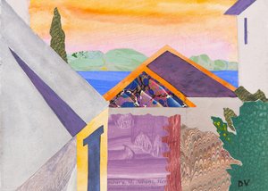 三角形（拼贴画） 作者 