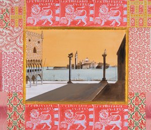 威尼斯，圣马可（水彩和墨水） 作者 