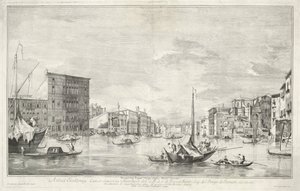 威尼斯大运河 作者 弗朗切斯科·瓜迪（Francesco Guardi）