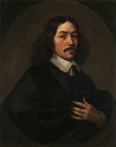 男子肖像》，被认为是巴塞洛缪斯-维尔穆伊登（1616/17-1650 年） 作者 Dirck Craey