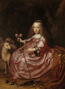1644年Clara Alewijn的肖像