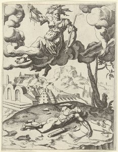 信仰战胜感性之爱
彼特拉克的胜利（系列名称） 作者 Maarten van Heemskerck（可能）