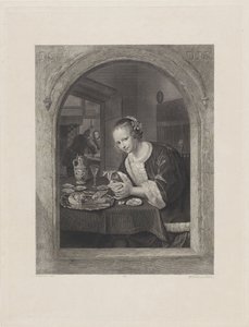 吃牡蛎的人 作者 扬·哈维克斯（Jan Havicksz）。斯汀