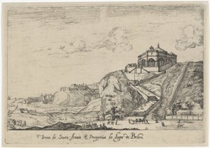里斯本圣阿马罗教堂景观
Vista de Santo Amaro e Prospectiva do Lugar de Bellem（作品名称）
里斯本景观（系列标题）